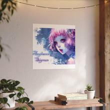 Load image into Gallery viewer, "Whimsical Reverie" Textured Watercolor Matte Poster by E4MD