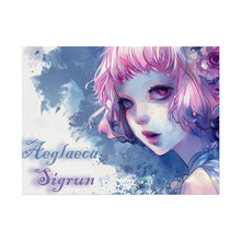 Load image into Gallery viewer, "Whimsical Reverie" Textured Watercolor Matte Poster by E4MD