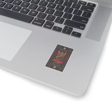 Load image into Gallery viewer, Charli Funk "Rock On Revelation" Tarot Card Kiss-Cut Sticker by E4MD