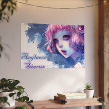 Load image into Gallery viewer, "Whimsical Reverie" Textured Watercolor Matte Poster by E4MD