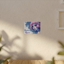 Load image into Gallery viewer, "Whimsical Reverie" Textured Watercolor Matte Poster by E4MD