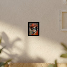 Load image into Gallery viewer, "Red Vixen" Textured Watercolor Matte Poster by E4MD