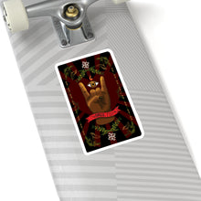 Load image into Gallery viewer, Charli Funk "Rock On Revelation" Tarot Card Kiss-Cut Sticker by E4MD