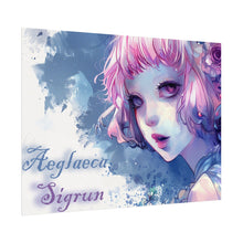 Load image into Gallery viewer, "Whimsical Reverie" Textured Watercolor Matte Poster by E4MD