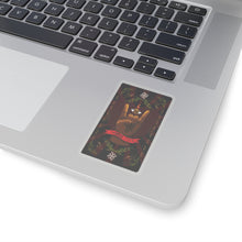 Load image into Gallery viewer, Charli Funk "Rock On Revelation" Tarot Card Kiss-Cut Sticker by E4MD