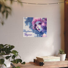 Load image into Gallery viewer, "Whimsical Reverie" Textured Watercolor Matte Poster by E4MD