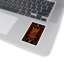 Load image into Gallery viewer, Charli Funk "Rock On Revelation" Tarot Card Kiss-Cut Sticker by E4MD