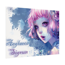 Load image into Gallery viewer, "Whimsical Reverie" Textured Watercolor Matte Poster by E4MD