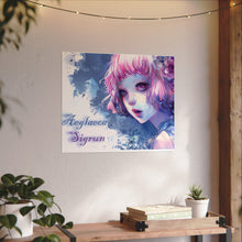 Load image into Gallery viewer, "Whimsical Reverie" Textured Watercolor Matte Poster by E4MD