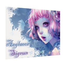 Load image into Gallery viewer, "Whimsical Reverie" Textured Watercolor Matte Poster by E4MD