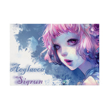 Load image into Gallery viewer, "Whimsical Reverie" Textured Watercolor Matte Poster by E4MD