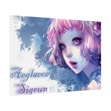Load image into Gallery viewer, "Whimsical Reverie" Textured Watercolor Matte Poster by E4MD