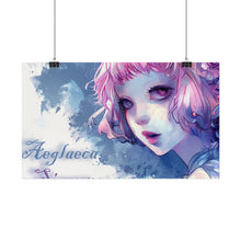 Load image into Gallery viewer, "Whimsical Reverie" Textured Watercolor Matte Poster by E4MD