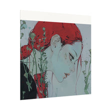 Load image into Gallery viewer, "Enigmatic Reflection" Textured Watercolor Matte Poster by E4MD