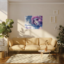 Load image into Gallery viewer, "Whimsical Reverie" Textured Watercolor Matte Poster by E4MD