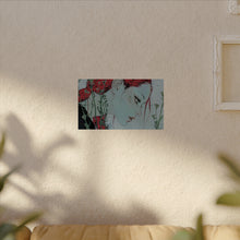 Load image into Gallery viewer, "Enigmatic Reflection" Textured Watercolor Matte Poster by E4MD