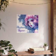 Load image into Gallery viewer, "Whimsical Reverie" Textured Watercolor Matte Poster by E4MD