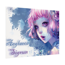 Load image into Gallery viewer, "Whimsical Reverie" Textured Watercolor Matte Poster by E4MD