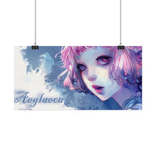 Load image into Gallery viewer, "Whimsical Reverie" Textured Watercolor Matte Poster by E4MD