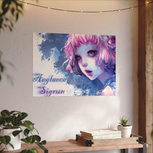 Load image into Gallery viewer, "Whimsical Reverie" Textured Watercolor Matte Poster by E4MD