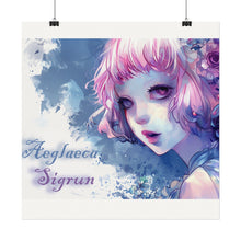 Load image into Gallery viewer, "Whimsical Reverie" Textured Watercolor Matte Poster by E4MD