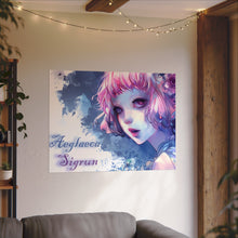 Load image into Gallery viewer, "Whimsical Reverie" Textured Watercolor Matte Poster by E4MD