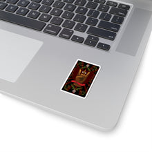 Load image into Gallery viewer, Charli Funk "Rock On Revelation" Tarot Card Kiss-Cut Sticker by E4MD