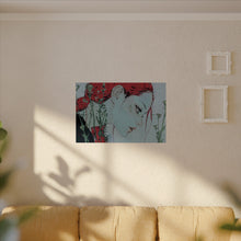 Load image into Gallery viewer, "Enigmatic Reflection" Textured Watercolor Matte Poster by E4MD