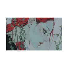 Load image into Gallery viewer, "Enigmatic Reflection" Textured Watercolor Matte Poster by E4MD