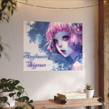 Load image into Gallery viewer, "Whimsical Reverie" Textured Watercolor Matte Poster by E4MD