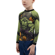 Load image into Gallery viewer, Don't Make Him Angry Gio Muscle Kids Rash Guard