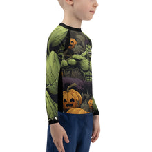 Load image into Gallery viewer, Don't Make Him Angry Gio Muscle Kids Rash Guard