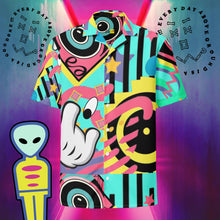 Load image into Gallery viewer, Edagiago Sirski Mask Button Down Shirt by E4MD