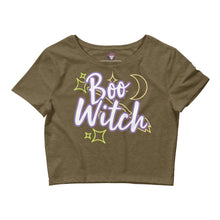 Load image into Gallery viewer, E4MD Boo Witch! Crop Tee