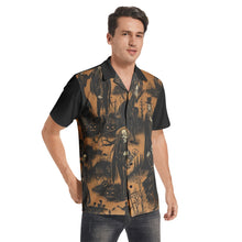 Load image into Gallery viewer, E4MD Spirit Graveyard Spooky Short Sleeve Shirt
