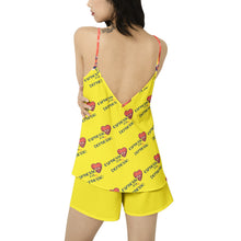 Load image into Gallery viewer, SkullStelo E4MD Cami Top and Short Pajama Set