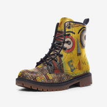 Load image into Gallery viewer, E4MD Grunge "Refill Please!" Leather Lightweight boots MT