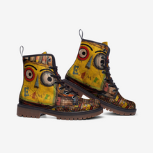 Load image into Gallery viewer, E4MD Grunge "Refill Please!" Leather Lightweight boots MT