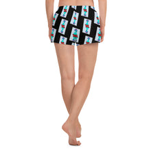 Load image into Gallery viewer, *LIMITED EDITION* IXLien "Every Day Pass" AOP Women's Athletic Short Shorts