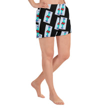 Load image into Gallery viewer, *LIMITED EDITION* IXLien "Every Day Pass" AOP Women's Athletic Short Shorts