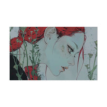 Load image into Gallery viewer, &quot;Enigmatic Reflection&quot; Textured Watercolor Matte Poster by E4MD
