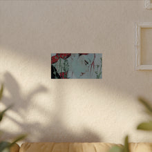 Load image into Gallery viewer, &quot;Enigmatic Reflection&quot; Textured Watercolor Matte Poster by E4MD
