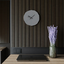 Load image into Gallery viewer, &quot;Illusion&quot; Acrylic Wall Clock by E4MD
