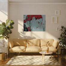 Load image into Gallery viewer, &quot;Enigmatic Reflection&quot; Textured Watercolor Matte Poster by E4MD
