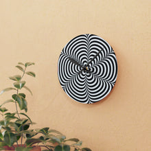 Load image into Gallery viewer, &quot;Illusion&quot; Acrylic Wall Clock by E4MD
