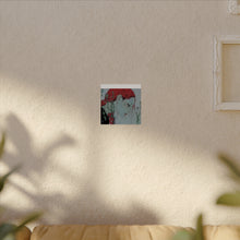 Load image into Gallery viewer, &quot;Enigmatic Reflection&quot; Textured Watercolor Matte Poster by E4MD
