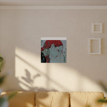 Load image into Gallery viewer, &quot;Enigmatic Reflection&quot; Textured Watercolor Matte Poster by E4MD
