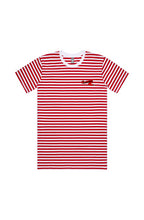 Load image into Gallery viewer, White Red Stripe Tee
