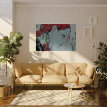 Load image into Gallery viewer, &quot;Enigmatic Reflection&quot; Textured Watercolor Matte Poster by E4MD
