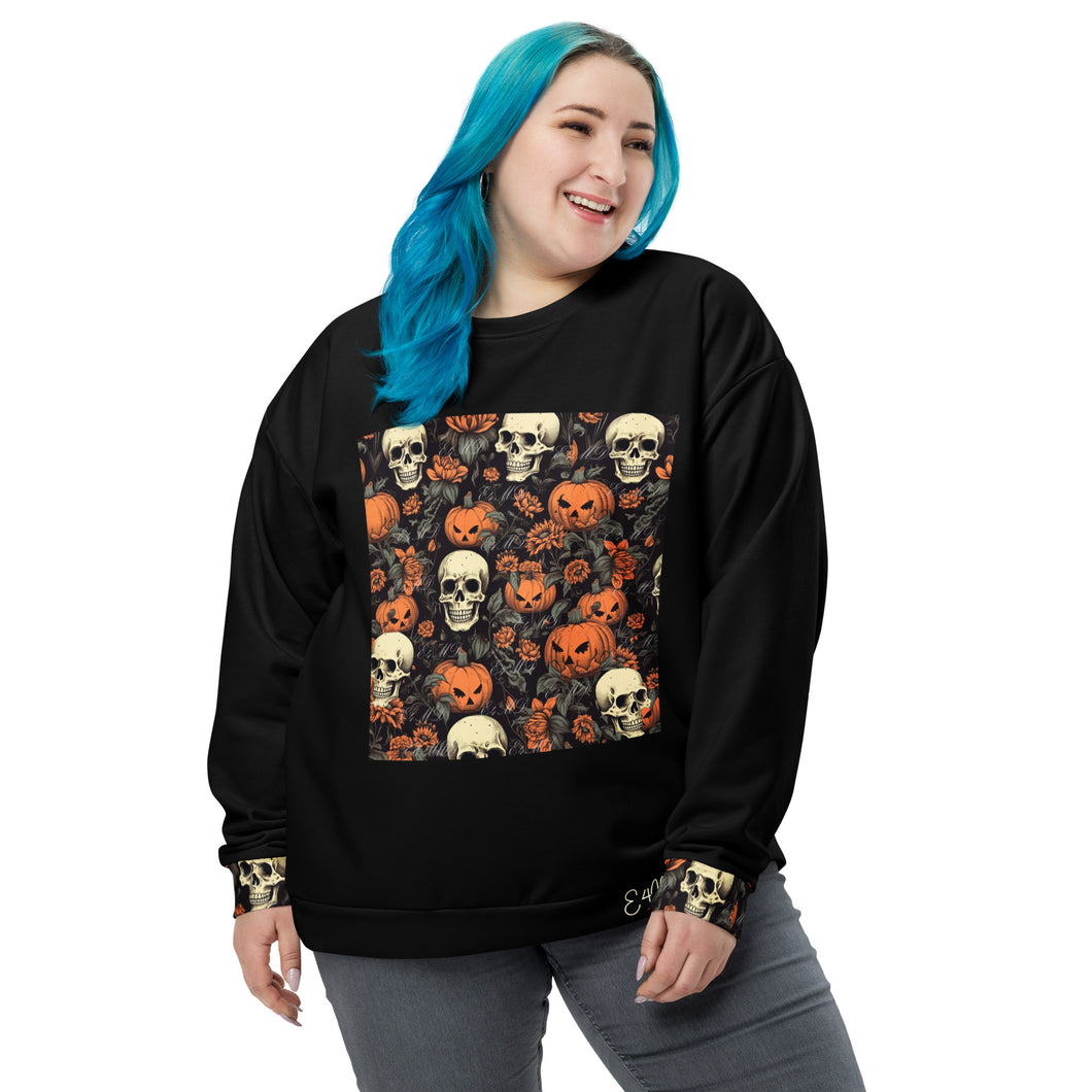 E4MD Pumpkin and Bone Dad Sweatshirt
